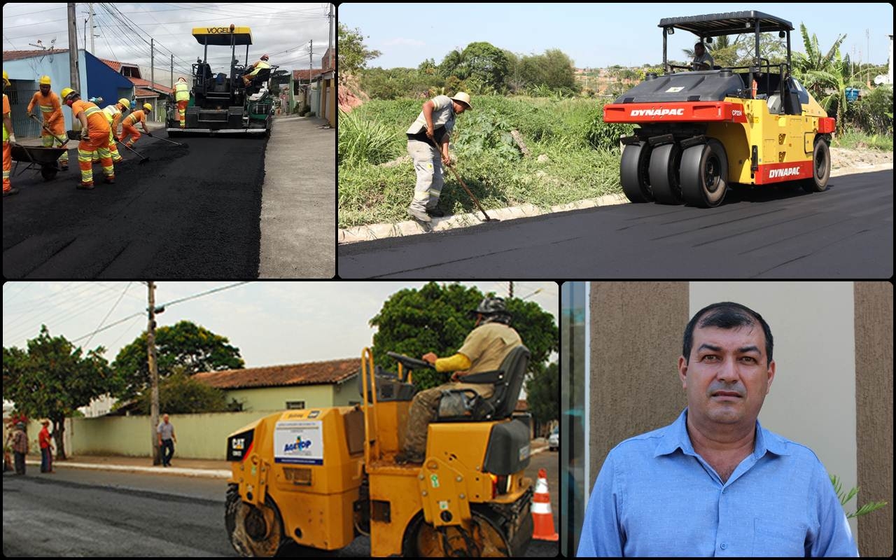 Colniza Notícias: Asfalto chega a mais avenidas de Colniza